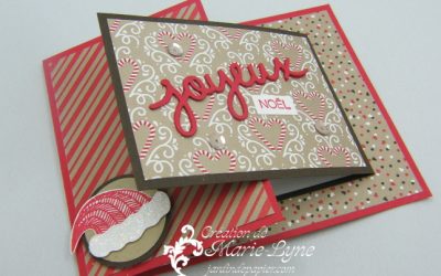 Vidéo – Carte double pliage – Stampin&rsquo;UP!