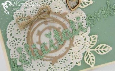 Carte de félicitations – Stampin&rsquo;UP!