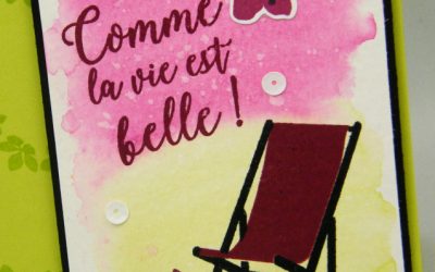 Vidéo – Marqueurs et aquarelle