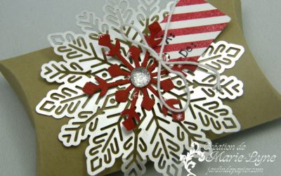 Boite oreiller et Bas à décorer – Stampin&rsquo;UP!