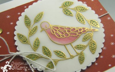 Technique du vitrail – Stampin&rsquo;UP!