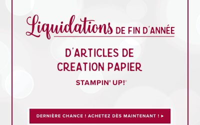 Liquidations de fin d&rsquo;année