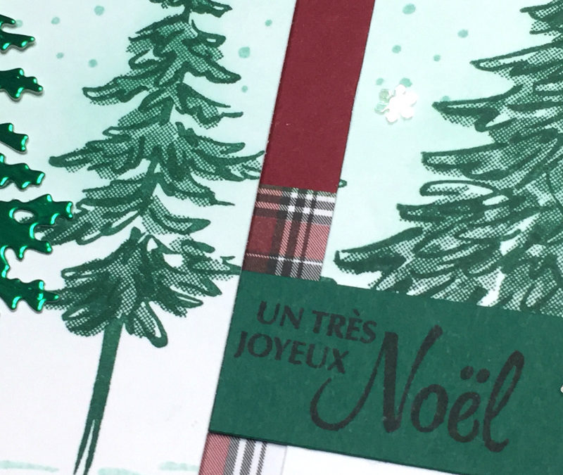 Vidéo In the pines – Stampin’ Up!