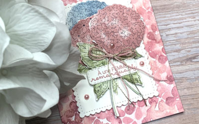 Colline d&rsquo;hortensias – Stampin&rsquo; Up!