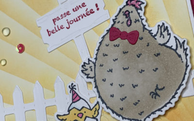 Salut poulette – Stampin&rsquo; Up!