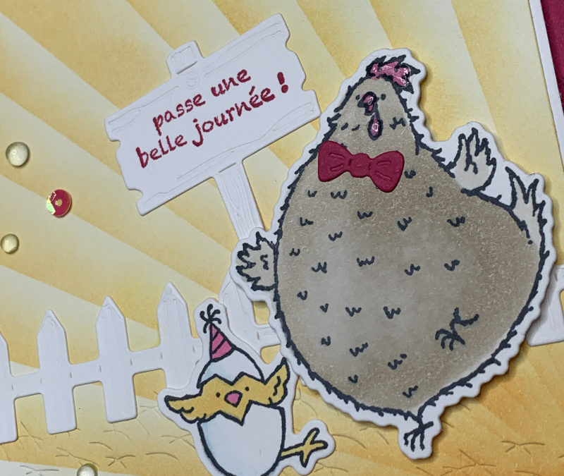 Salut poulette – Stampin’ Up!