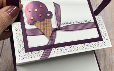 Carte escalier – Stampin’ Up!