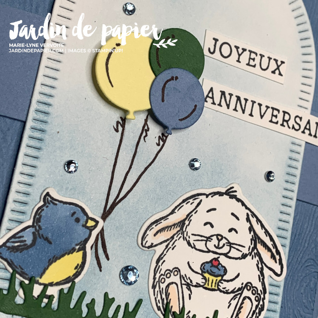 Carte d’anniversaire – Stampin’ Up!