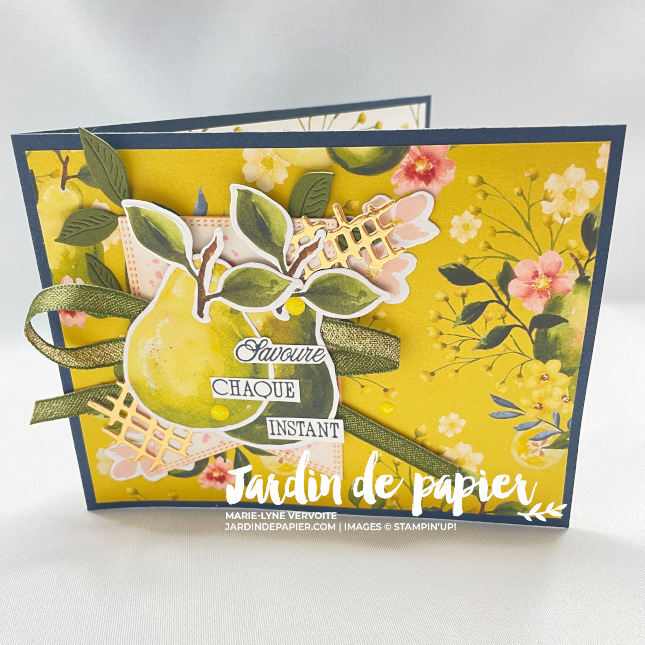 PoiresPicturales4 carte zigzag avec pochette cadeau