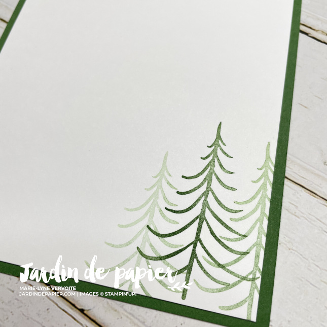 Technique encres et plioir à gaufrage