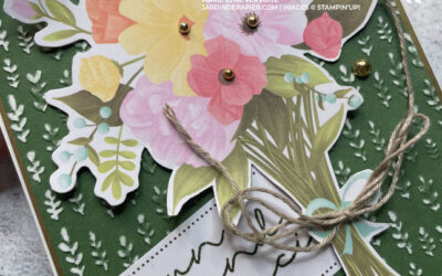 Une carte de remerciement facile et élégante avec le kit Merci tout plein