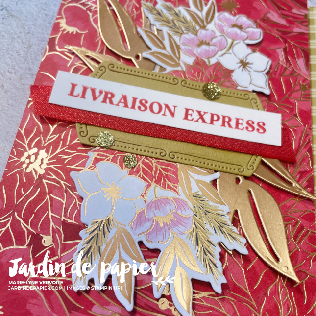 Carte à rabat caché – Collection Traditions pour Noël