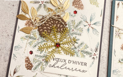 Carte cadeau de Noël à pliage spécial