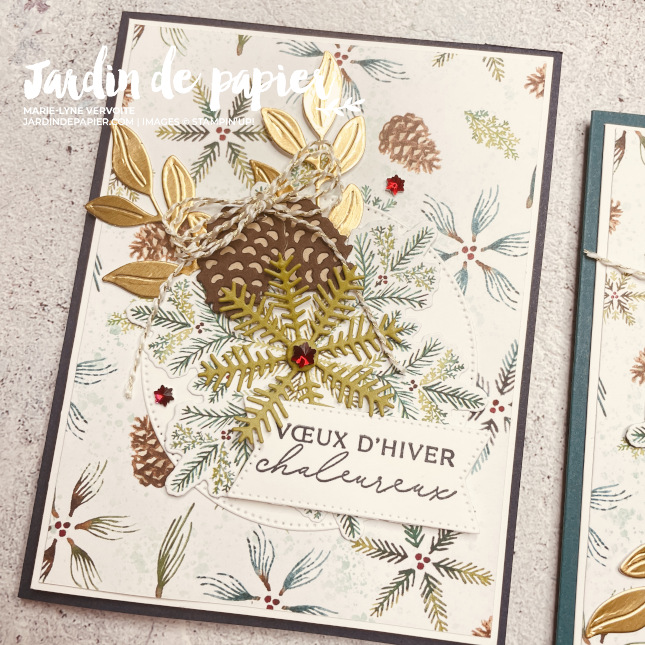 Carte cadeau de Noël à pliage spécial