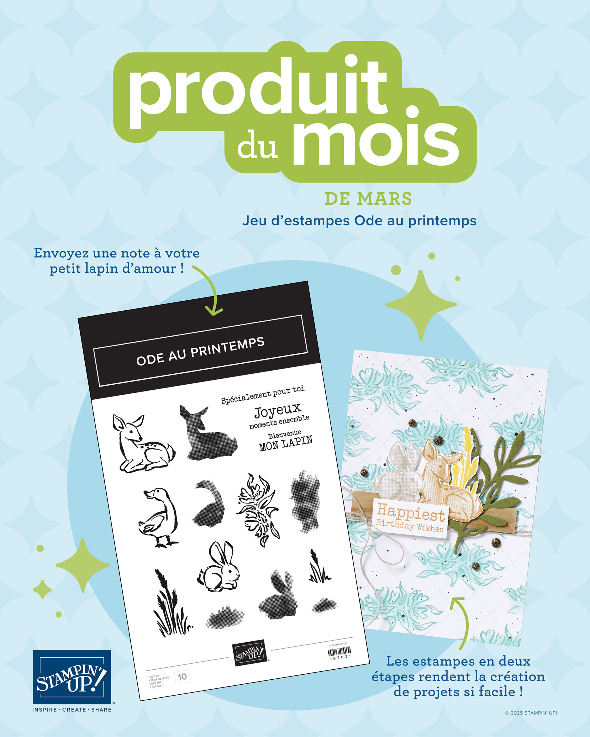 Produit du mois de mars