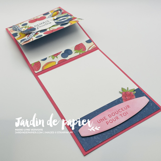 carte chevalet à charnière