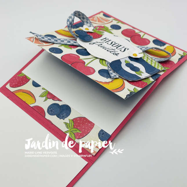 carte chevalet à charnière