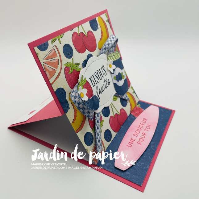 carte vélin Stampin' Up