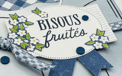 Carte simple et élégante avec la collection Douceurs faites maison – Stampin’ Up!