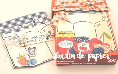 Boîte pour cartes « Douceurs faites maison » – Idée cadeau créative et gourmande