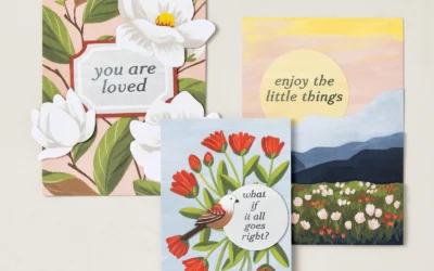 Kit de cartes et trio de chevalets à pince : un ensemble créatif coup de cœur à découvrir !