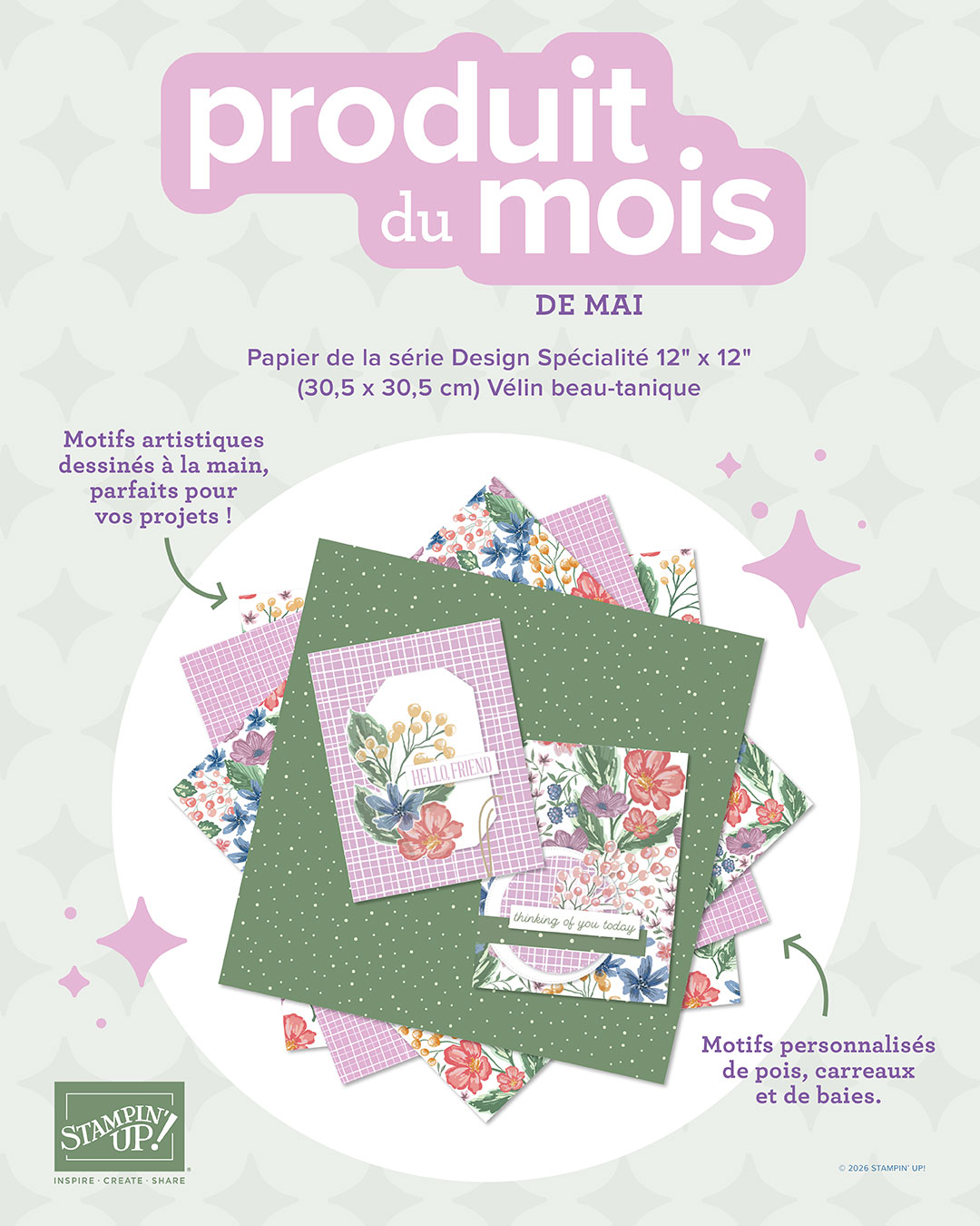 Produit du mois de mars