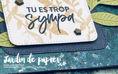 Carte à rabat d’enveloppe facile | Tutoriel complet + vidéo (Stampin’ Up!)