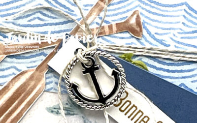 Carte Double Pop-Up Stampin’ Up! – Collection Au calme sur la rive (idée créative 3D facile)