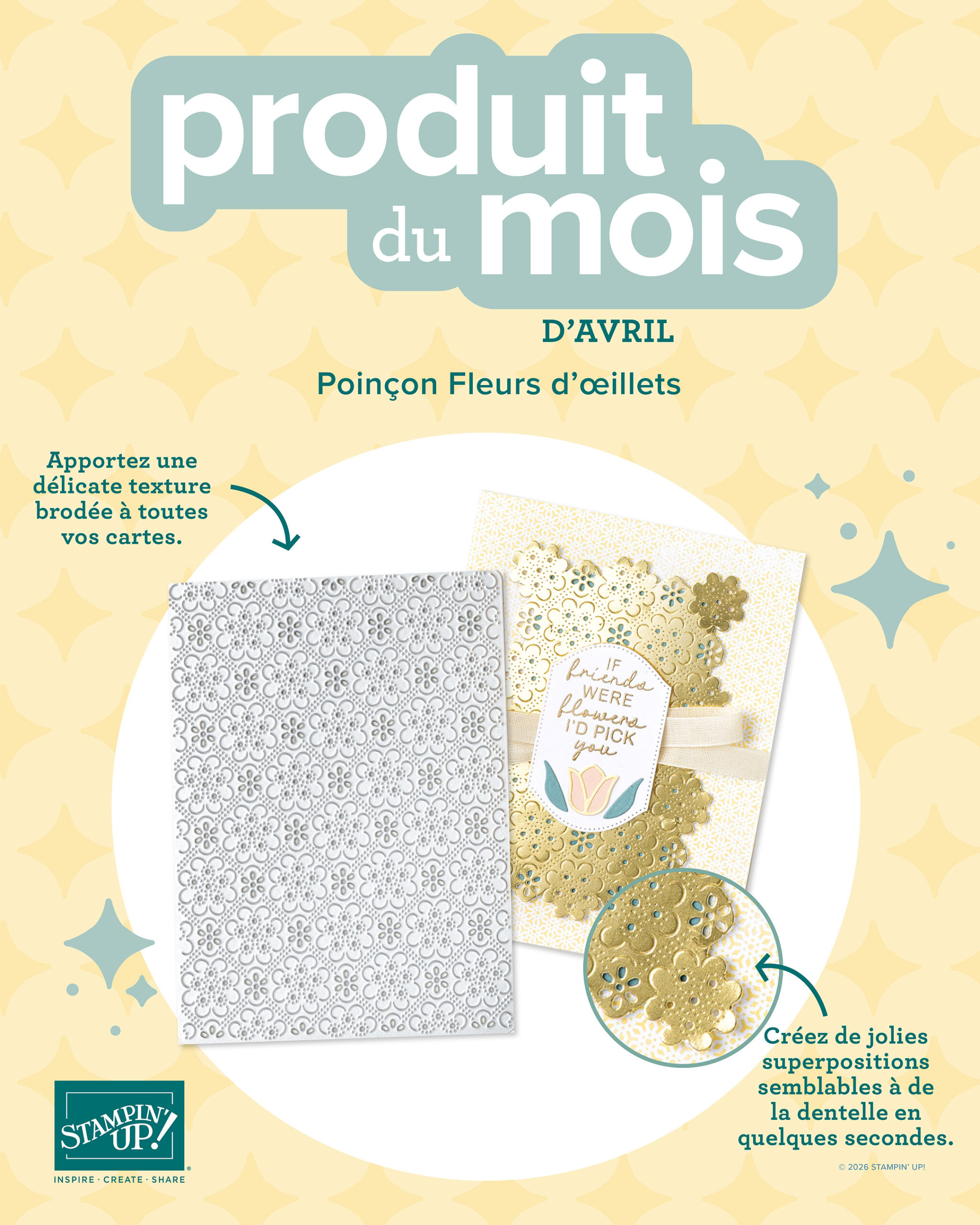 Produit du mois de mars