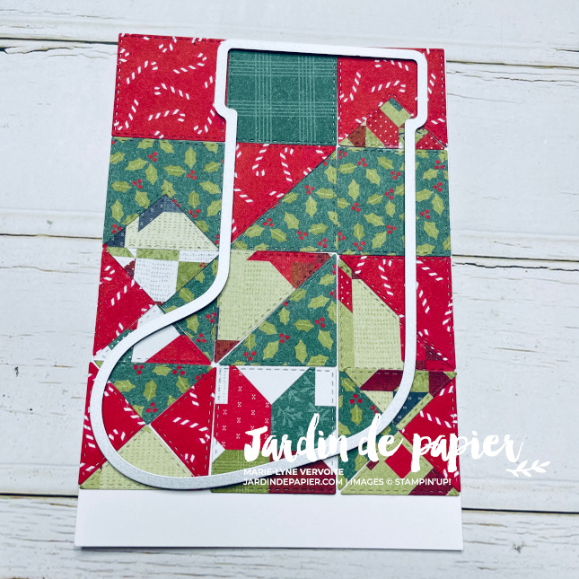 carte de Noël Stampin’ Up!