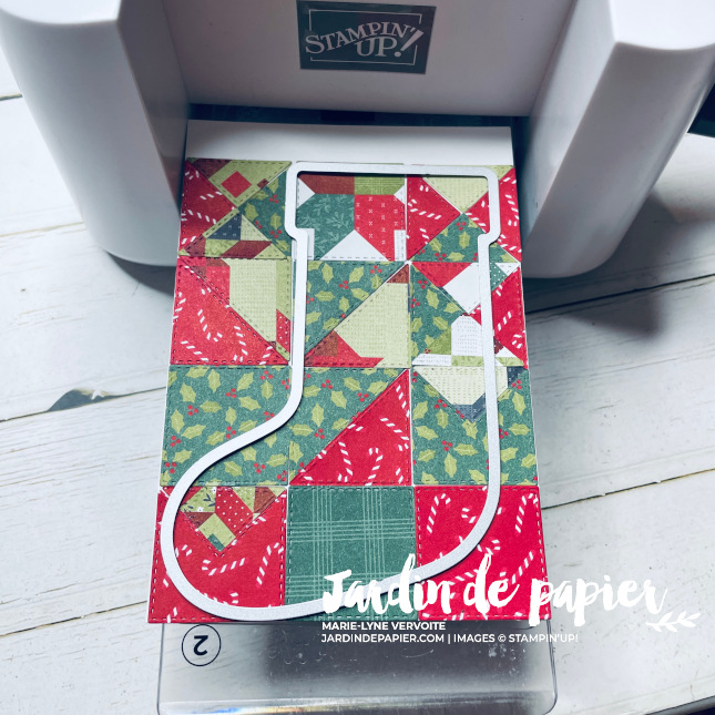 carte de Noël Stampin’ Up!