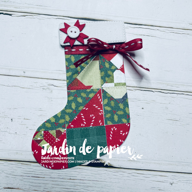 carte de Noël Stampin’ Up!