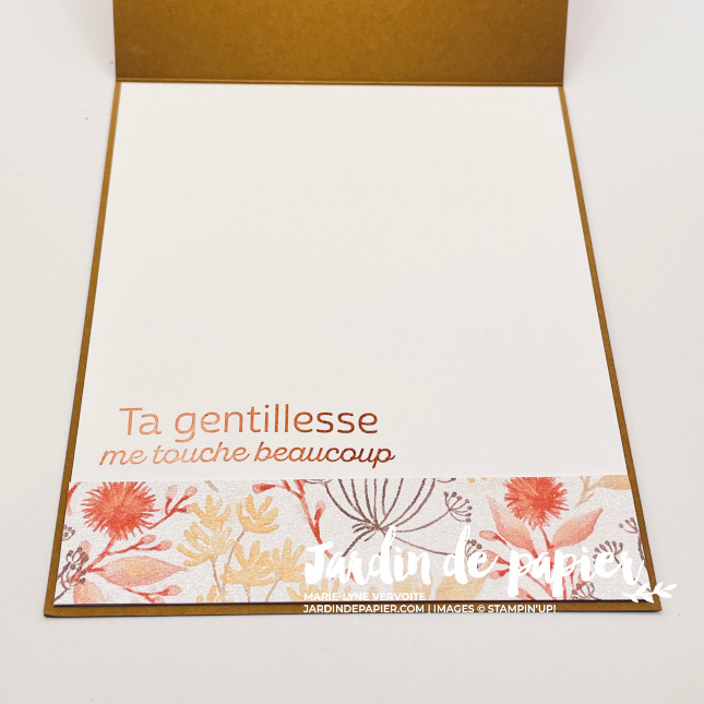 technique aquarelle stampin up